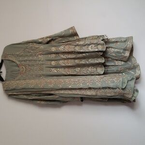 New Pakistani Gharara Dress Medium Mint